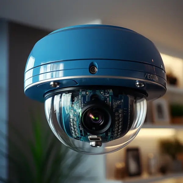 Câmeras de segurança com sensor de movimento