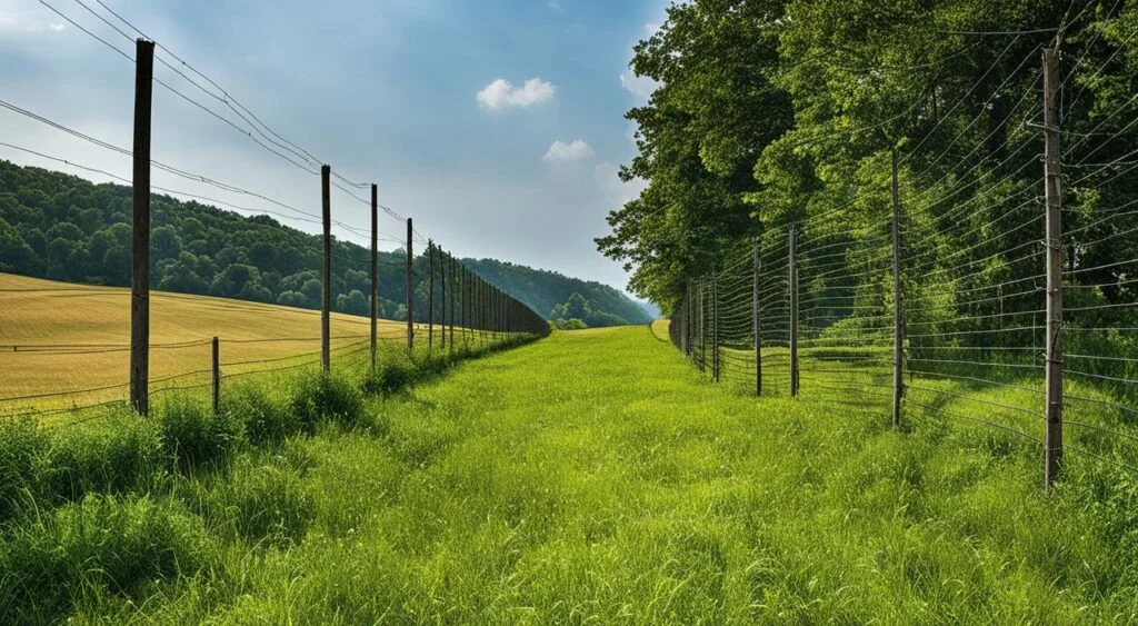 Instalação de cerca elétrica rural eficiente