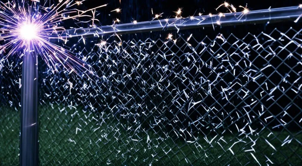 Proteção contra faíscas cerca elétrica Proteção contra faíscas cerca elétrica